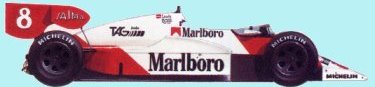 McLarren MP4/2 1984